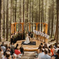 Wedding in amphitheater