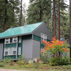 outside building in fall