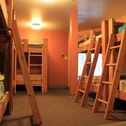 bunkroom in lodge