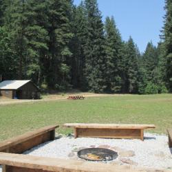 firepit in barn canyon