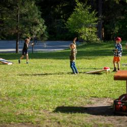 Games in the recreational meadow