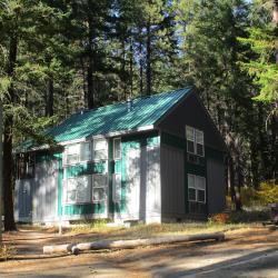 Fir suite building & hot tub