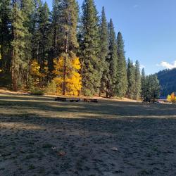 Looking down valley from the bathhouse to the entrance of Barn Canyon